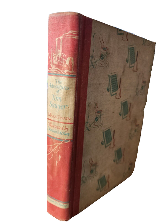 The Adventures Of Tom Sawyer Mark Twain Illustrated Junior Library 1948