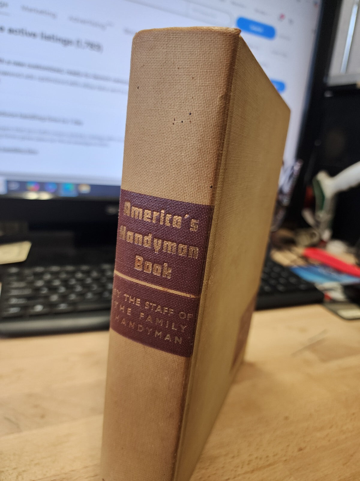America's Handyman Book, The Family Handyman (1961- Hardcover)