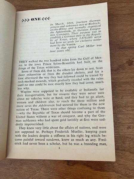 Vtg Pocket Book - The Golden Herd by Curt Carroll