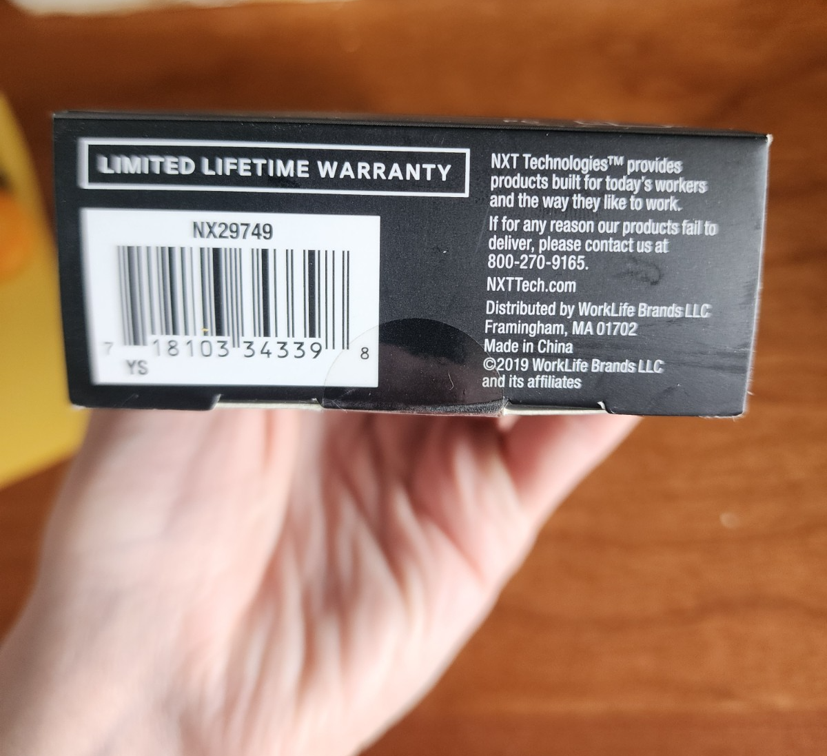 NXT Technologies 6' USB 2.0 Printer Cable NX29749