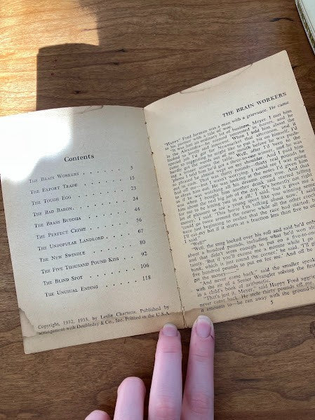 Avon - Leslie Charteris: The Bright Buccaneer