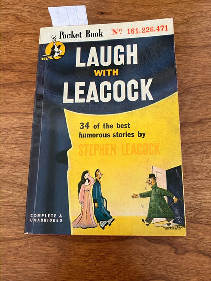 Vintage Paperback - Laugh with Leacock by Stephen Leacock