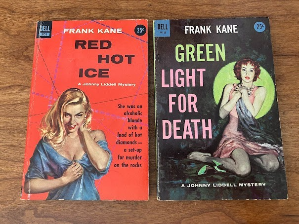 Vtg Paperbacks by Frank Kane - lot of 2