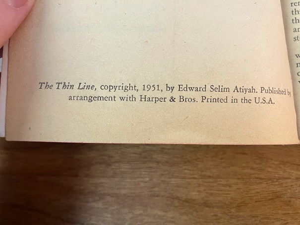 Vtg Paperback - MURDER MY LOVE by EDWARD ATIYAH