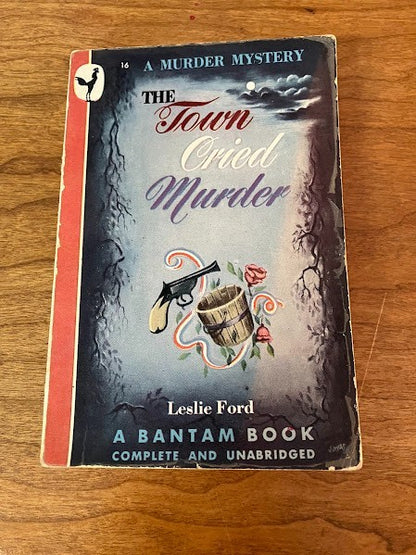Bantam Book - THE TOWN CRIED MURDER by Leslie Ford