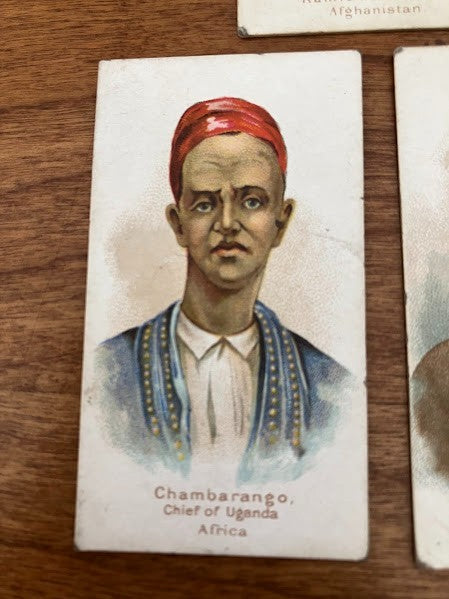 W.S. Kimball Co: Chiefs and Rulers - lot of 3