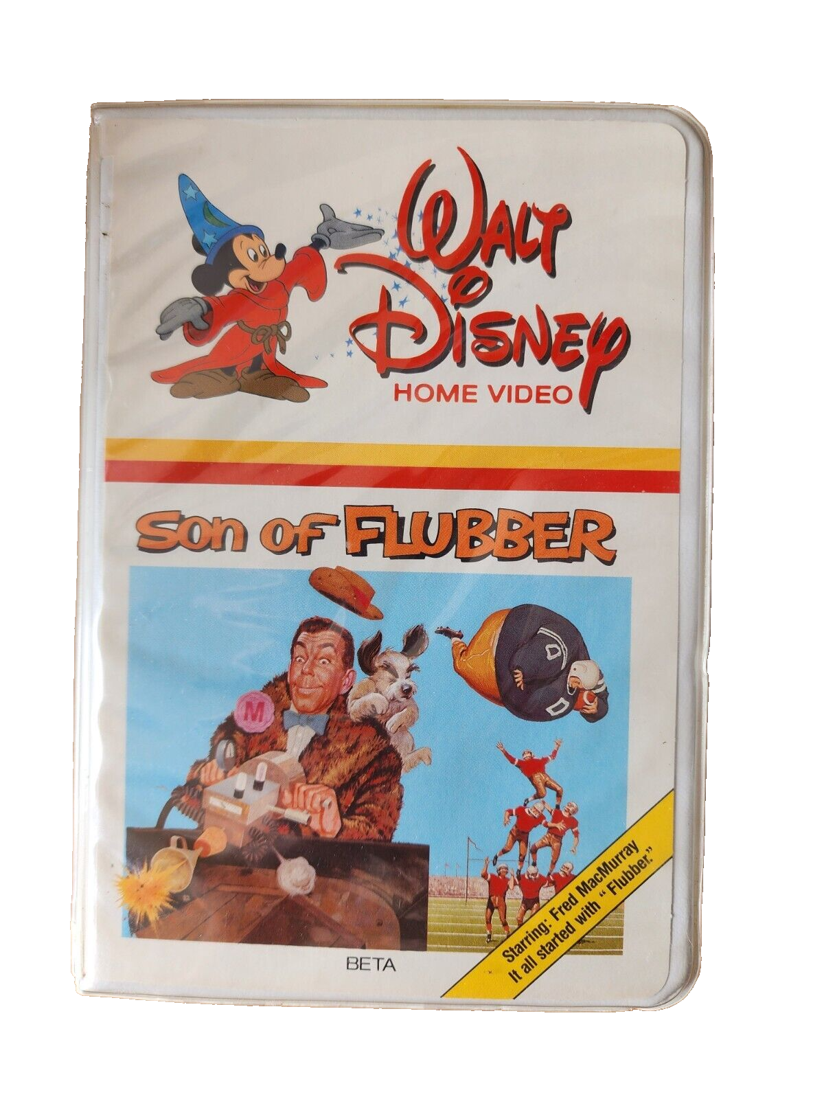Son Of Flubber Disney  Beta Tape Home Video