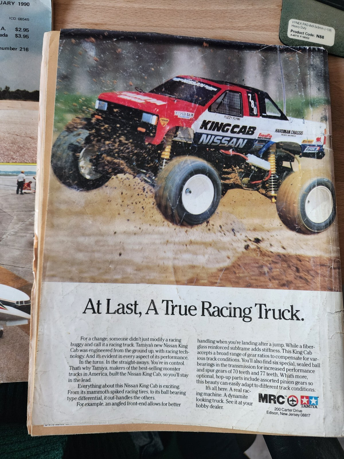 MODEL BUILDER Magazine 1990 Jan-March Aircraft Modeling (Lot of 3)