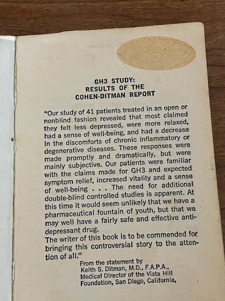 GH3: WILL IT KEEP YOU YOUNG LONGER by Herbert Bailey