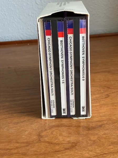 CD - Beethoven The Nine Symphonies - Chicago Symphony Orchestra Sir George Solti