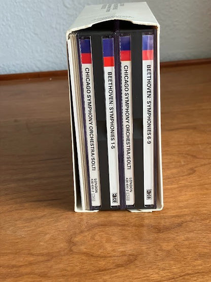 CD - Beethoven The Nine Symphonies - Chicago Symphony Orchestra Sir George Solti