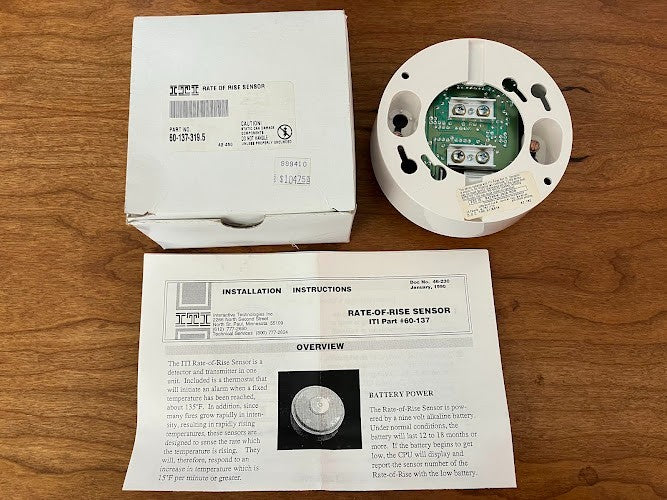 60-460-319.5 - Rate of Rise Sensor