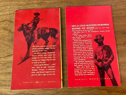 Gold Medal Books by Ray Hogan - lot of  2