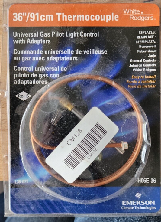 EMERSON WHITE-RODGERS 36"/91cm THERMOCOUPLE H06E-36