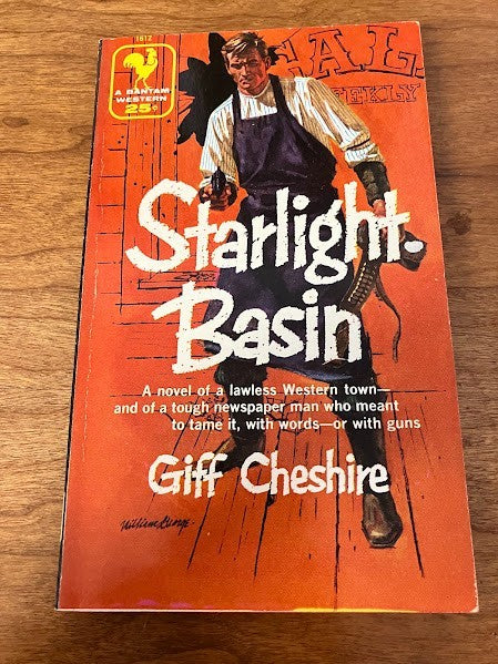 Bantam Books - Starlight Basin by Giff Cheshire
