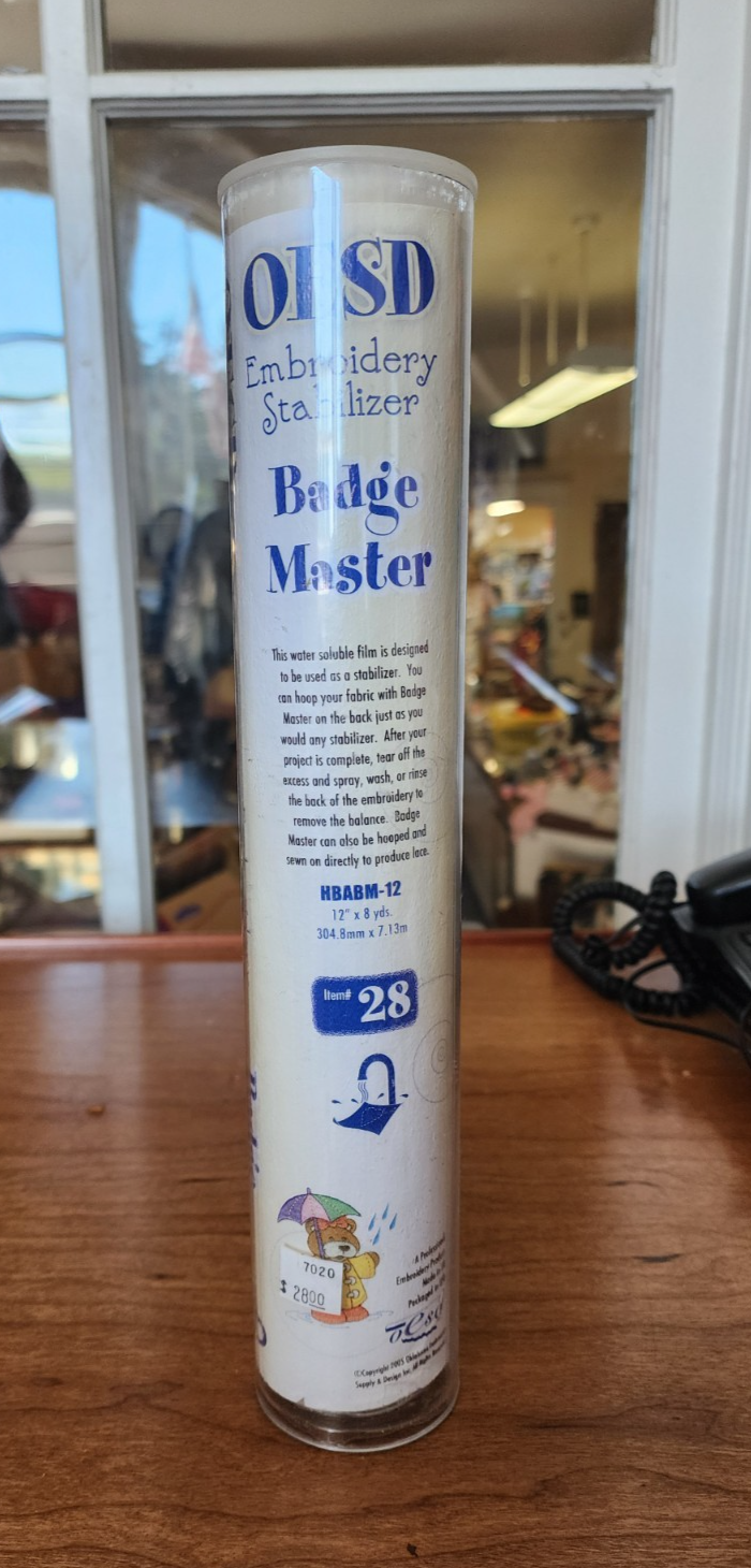 OESD Embroidery Stabilizer #28