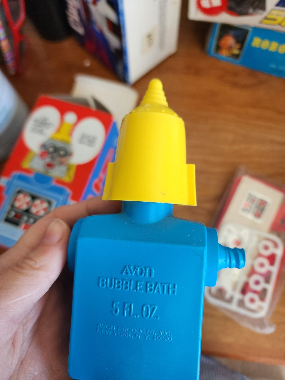 Vintage Avon Mr. RoBottle Bubble Bath Robot