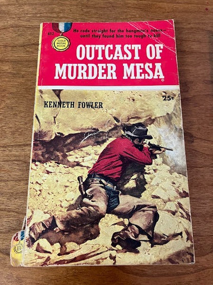 GOLD MEDAL BOOKS by Kenneth Fowler - lot of 2