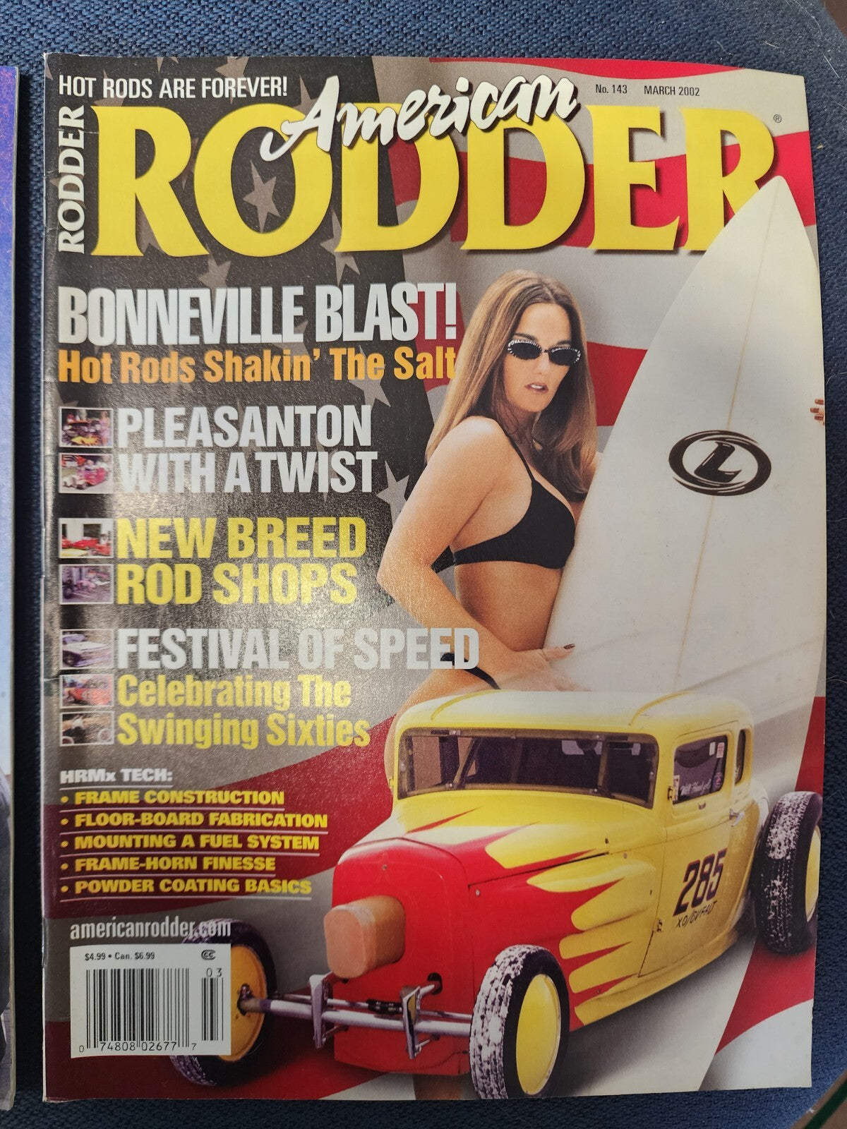 Lot of 2 American Rodder Magazine March & May 2002