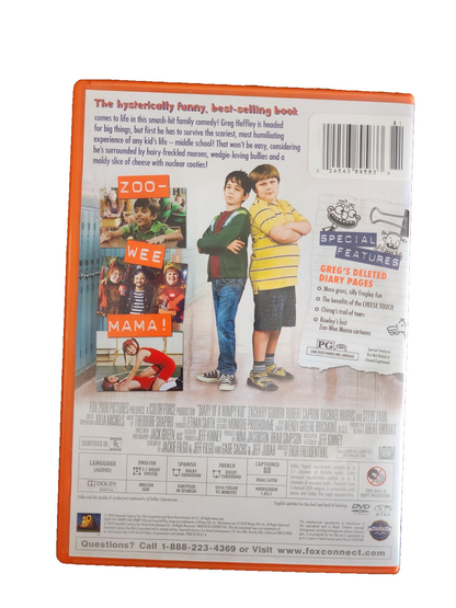 Diary of a Wimpy Kid (DVD, 2010)