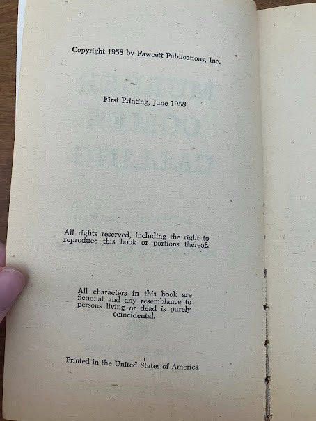 Vintage Paperbacks - lot of 4 - Gold Metal Books