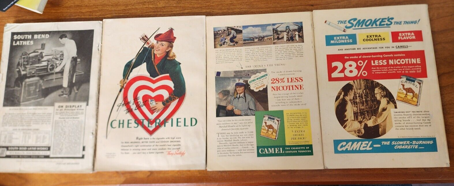 Lot of 4 Vintage Popular Mechanics Magazines 1941