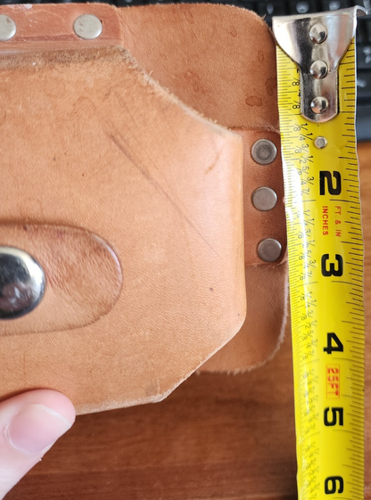 Vtg Custom LeatherCraft No. 464 Tool Pouch