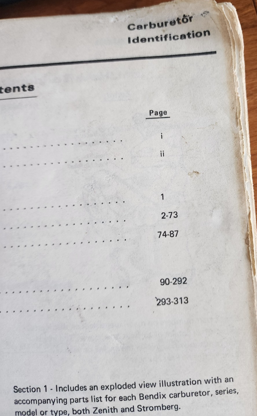 April 1970 Bendix Carburetor Catalog