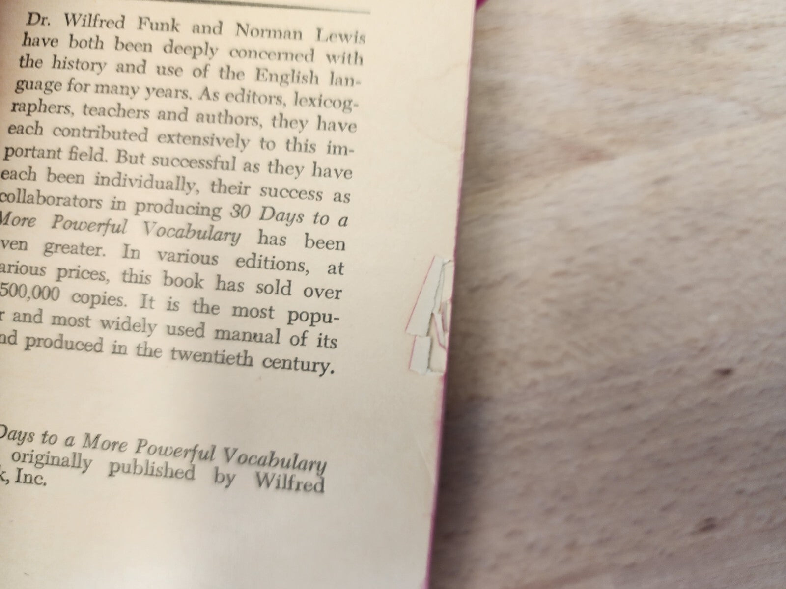 30 Days to a More Powerful Vocabulary by Norman Lewis