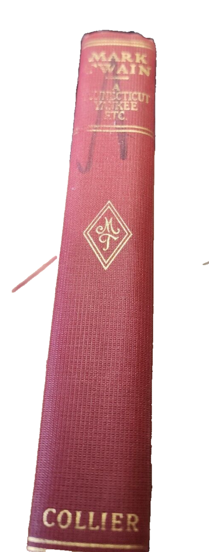 A Connecticut Yankee By Mark Twain (1917) Vintage Book