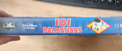 Walt Disney's Classic; 101 Dalmatians (VHS Tape 1992) The Classics BLACK DIAMOND