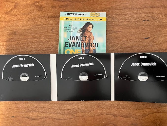 Janet Evanovich CD Audiobooks - lot of 4