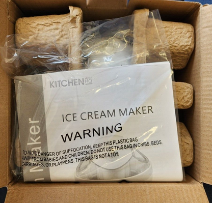 Kitchen HQ 1.5 QT. Electric Ice Cream Maker