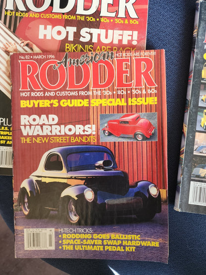 Lot Of 3 American Rodder Magazine From 1996 Jan Mar Apr