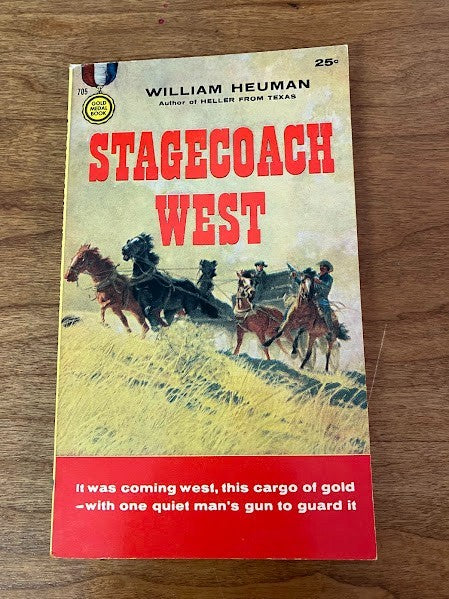 GOLD MEDAL PULP WESTERNS by William Heuman - lot of 3