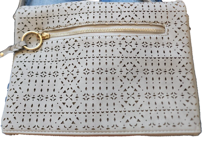 VR NYC Sadie Multi Compartment Crossbody Bag - Gray