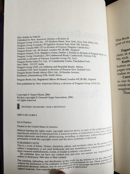 Grape Expectations by Myers, Tamar