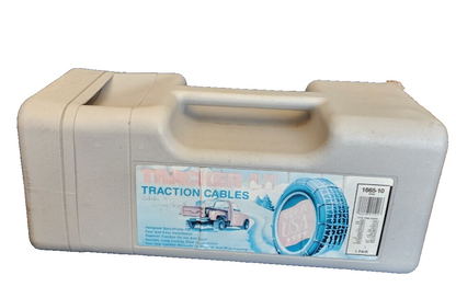 TRACKER-LT TRACTION CABLES~1665-10~14" 15" 16" Wheels~Truck Cable Chains