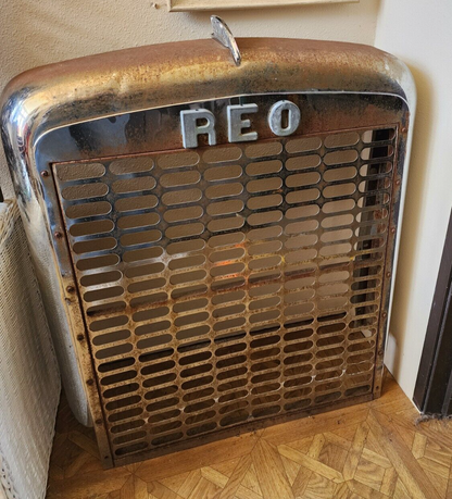 1964 Reo Gold Comet Grill Shell With Letters and Badge