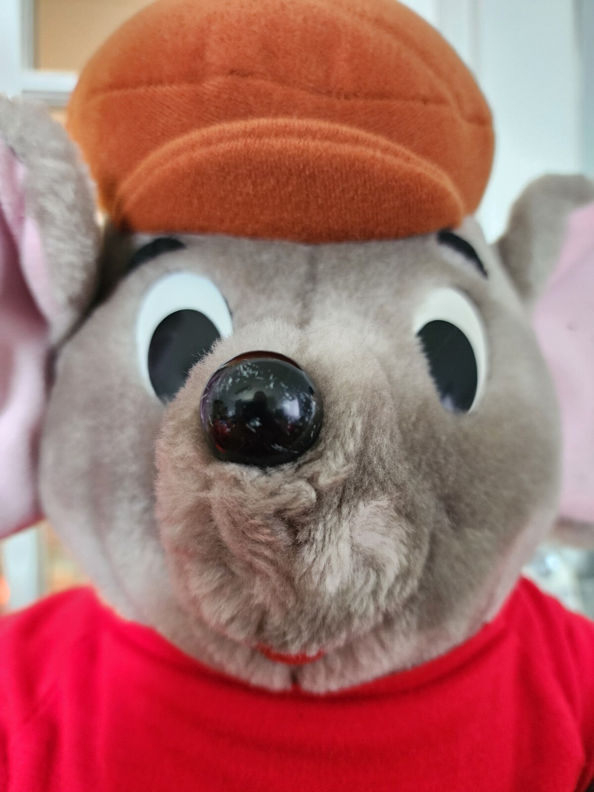Vintage Disney Worl The Rescuers Bernard 16" Mouse Plush