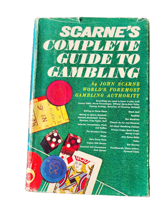 Scarnes New Complete Guide to  - Hardcover - GOOD