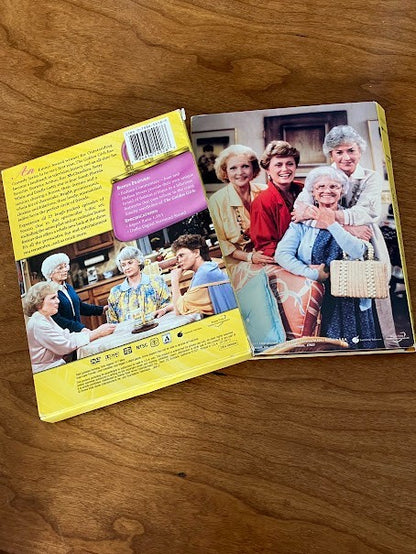 DvDs - The Golden Girls - The Complete first, second, fourth, and fifth Seasons