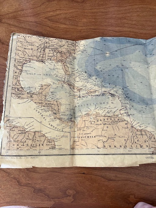 Map of Nord-Atlantis Cher Ocean