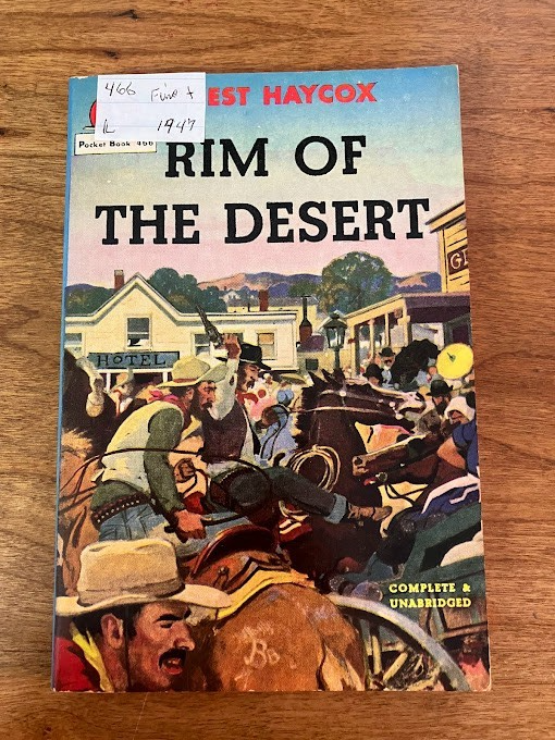 Vintage Paperbacks - Ernest Haycox - Pocket Books - Lot Of 8