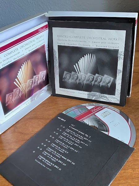 CD Set - HANDEL COMPLETE ORCHESTRAL & WORKS