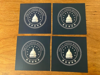 Stickers - The U.S. Capitol Building - lot of 4