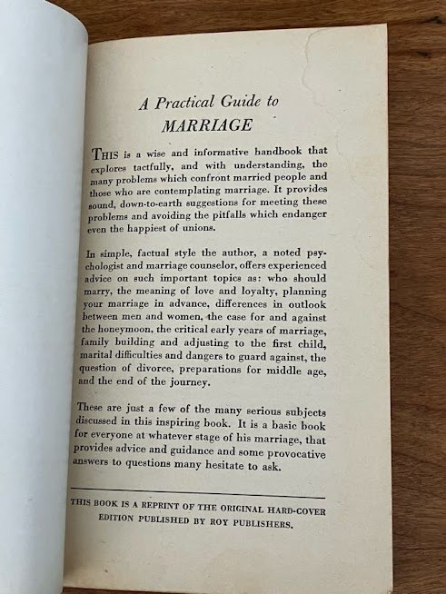 How to Make a Success of Your Marriage By Dr. Eustace Chesser