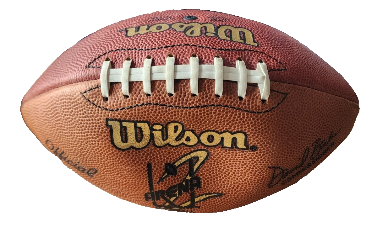 Wilson Official Arena Ironman Football David Baker