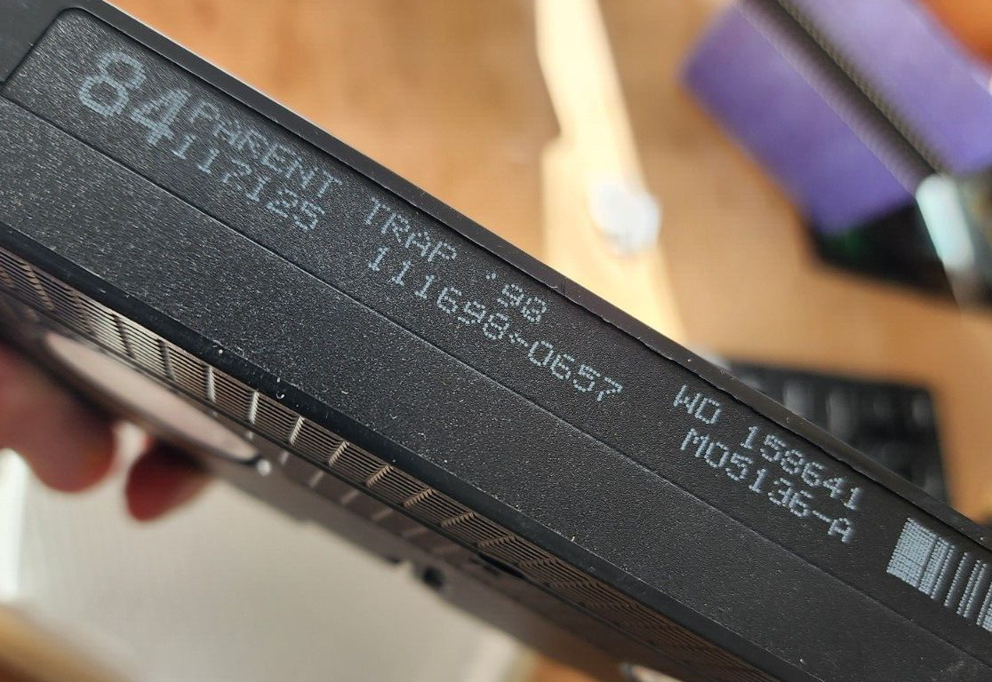 The Parent Trap VHS 1998 Disney Clamshell Lindsey Lohan