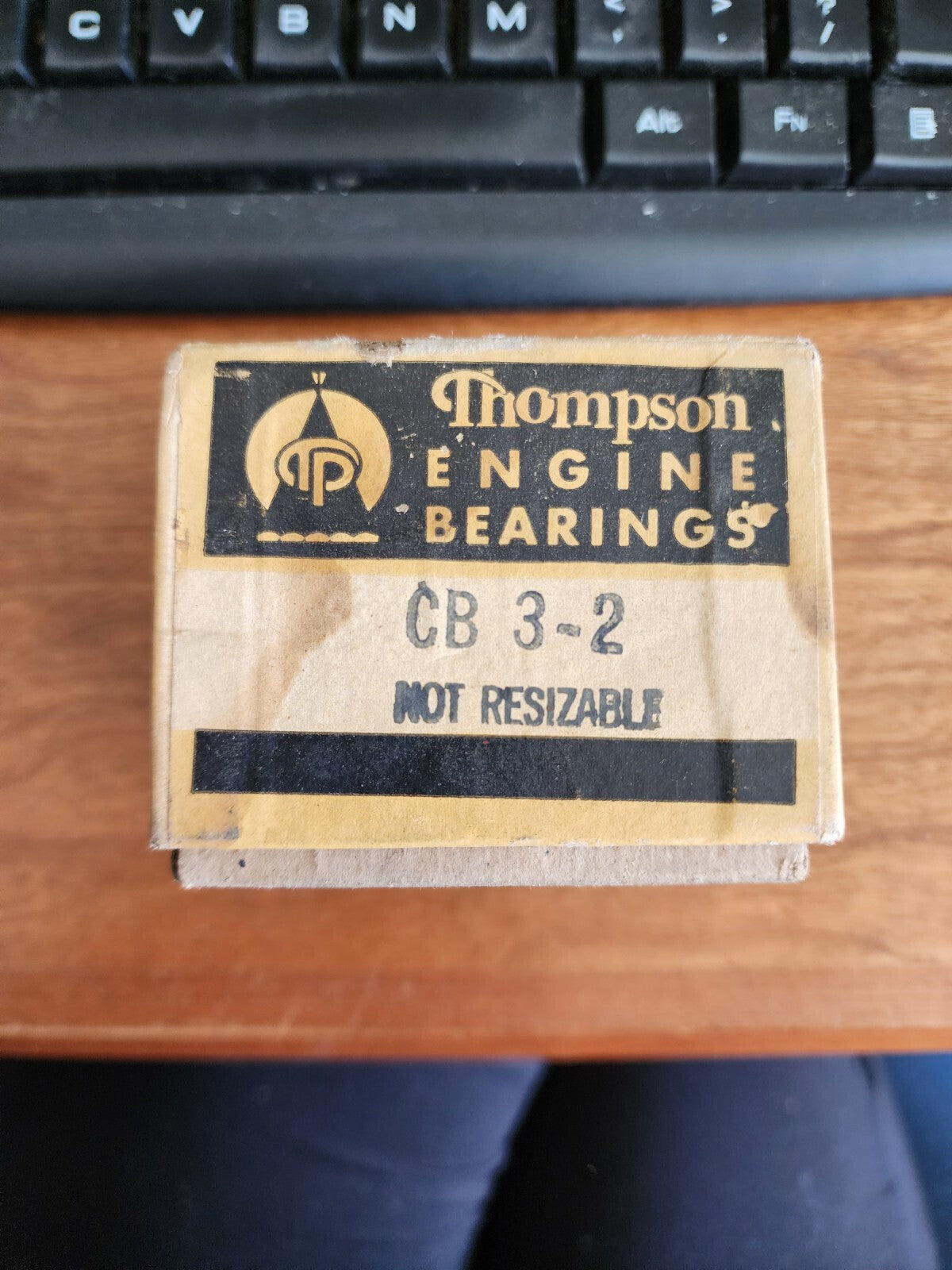 Vintage Thompson Products, Engine Bearing Product # CB 3-2 Not Resizable